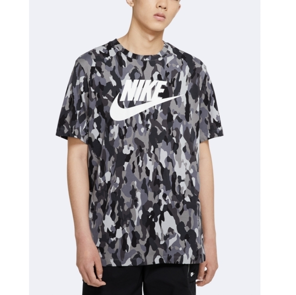 Nike Men's   Camouflage Printed 100% cotton T-Shirt Tee size Large‎
